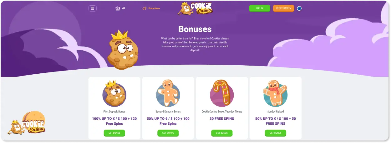 Cookie Casino locatie
